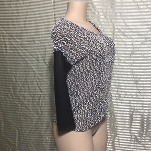 Black Chunky Knit Fuzzy Ball Vegan Leather Sweater